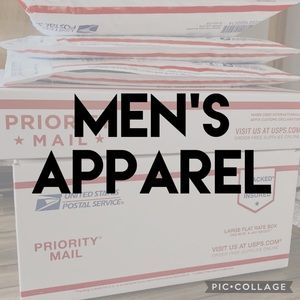 Men’s apparel starts here!